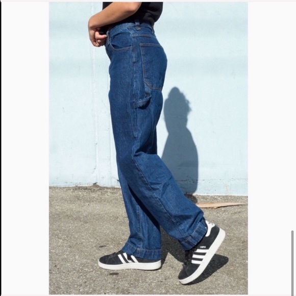 Brandy Melville Jackson Dark Wash Jeans - Picture 7 of 8